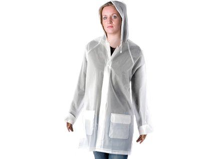 RAIN - klasická pláštěnka transparentní