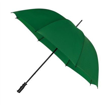 golfový větruodolný deštník MONSUN tmavě zelený