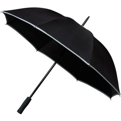 holový deštník SAFETY reflex černý