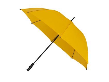 Dámský golfový větruodolný deštník MONSUN žlutý