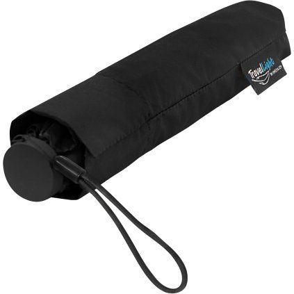 Cestovní skládací ultralehký deštník TRAVELER MINI černý