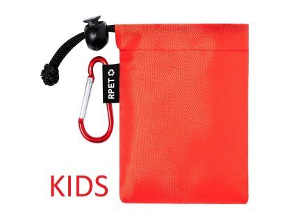 Kids plastenka LDPE v pouzdre cervena