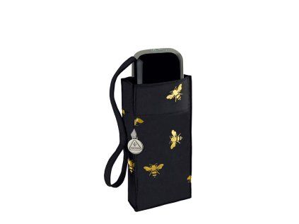 Fulton-damsky-skladaci-destnik-Tiny-2-GOLDEN-BEES-L501-slozeny