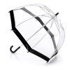 Fulton dětský průhledný holový deštník Funbrella 2 BLACK C603 + dárek