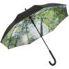 FARE dámský holový deštník s potiskem NATURE MAX 1193 - bříza