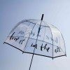 Damsky-pruhledny-destnik-LOVE-s-potiskem-Love-is-in-the-air-ilustracni-fotoN